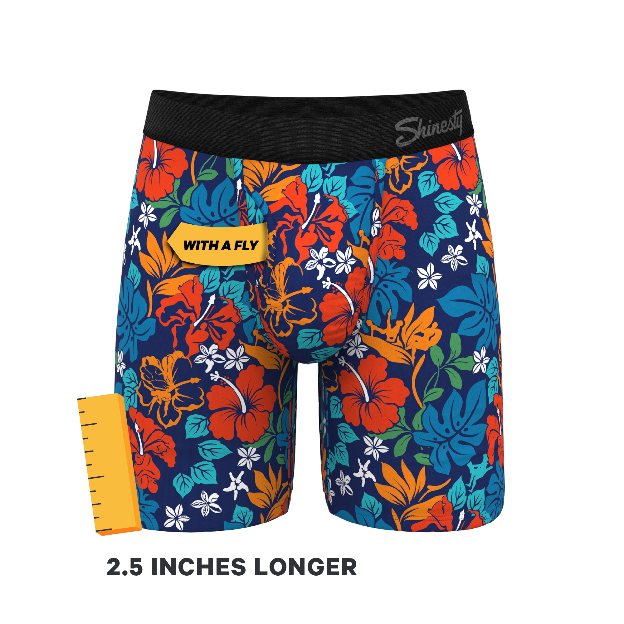 Shinesty, Inc – Großhandel Unterwäsche – Herren – Der Get Lei'd | Freche tropische Long Leg Ball Hammock® Pouch Unterwäsche mit Eingriff2