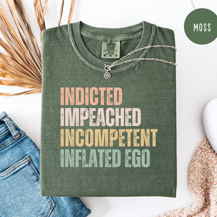 T-shirt politique Anti Trump Comfort Colors, T-shirt de protestation contre Trump pour la vente par CindyL Boutique