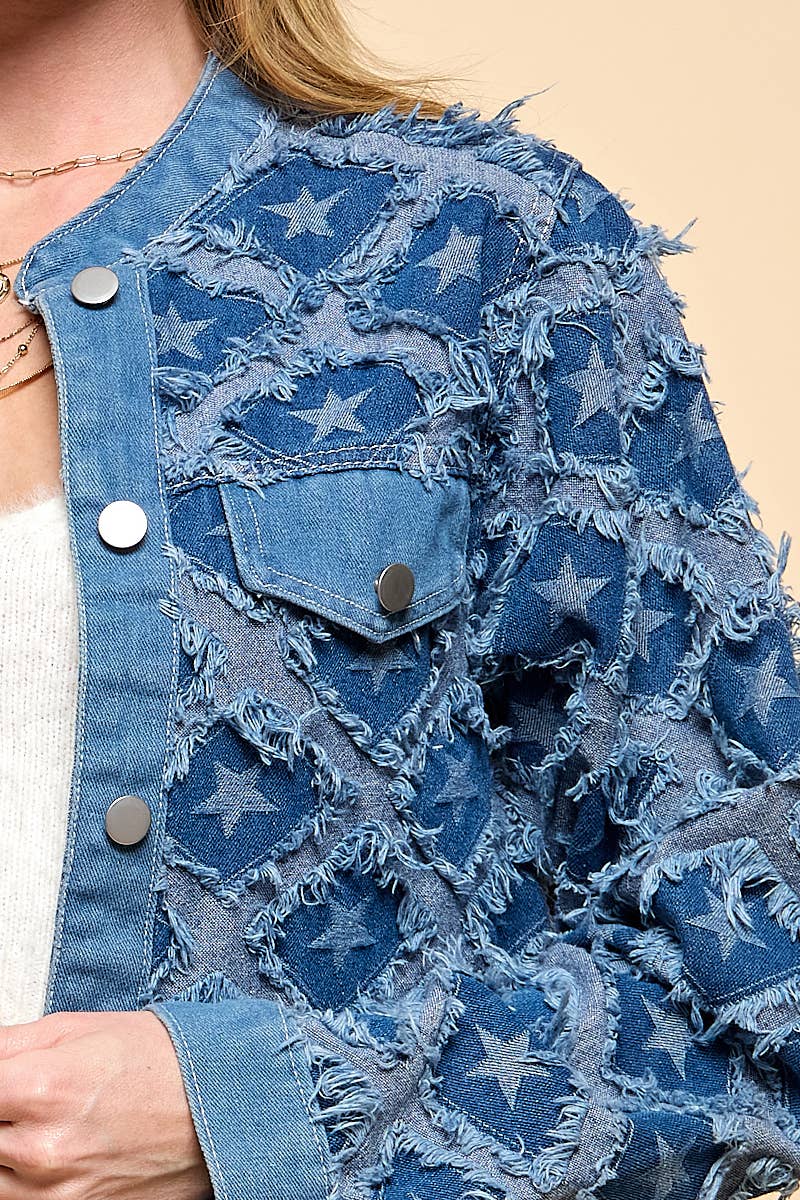 Star Denim Jacket  for wholesale on Faire2
