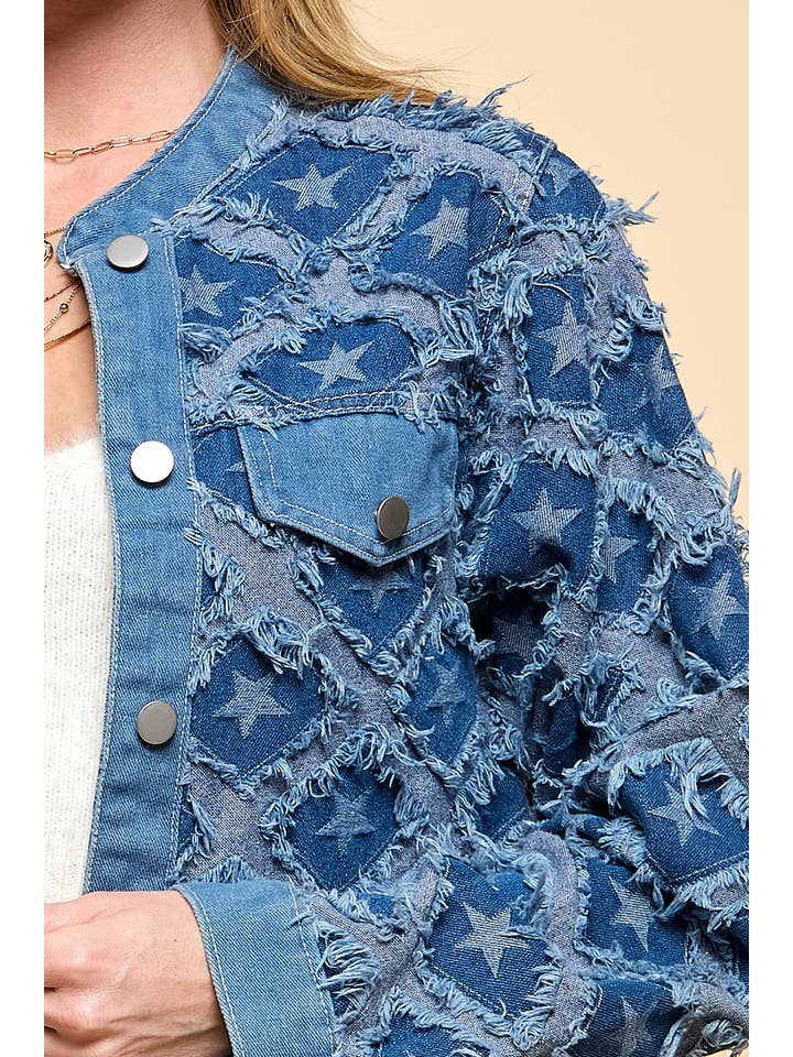 Denim Chaqueta vaquera estrella de venta al por mayor en Faire2