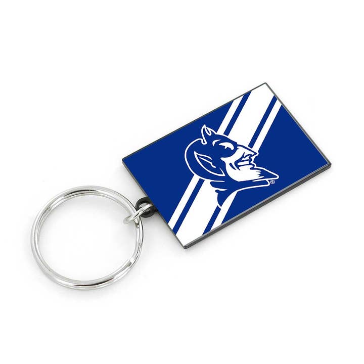 Aminco USA - Wholesale Keychain - Unisex - NCAA Duke Blue Devils Striped Keychain
