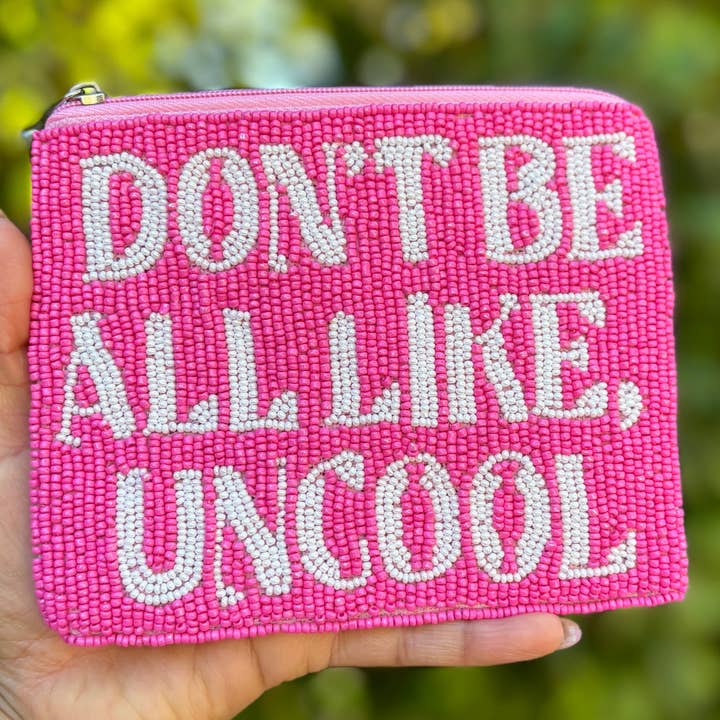 Bolsa de cuentas "No seas todo como, poco guay". para venta al por mayor de Twine and Love