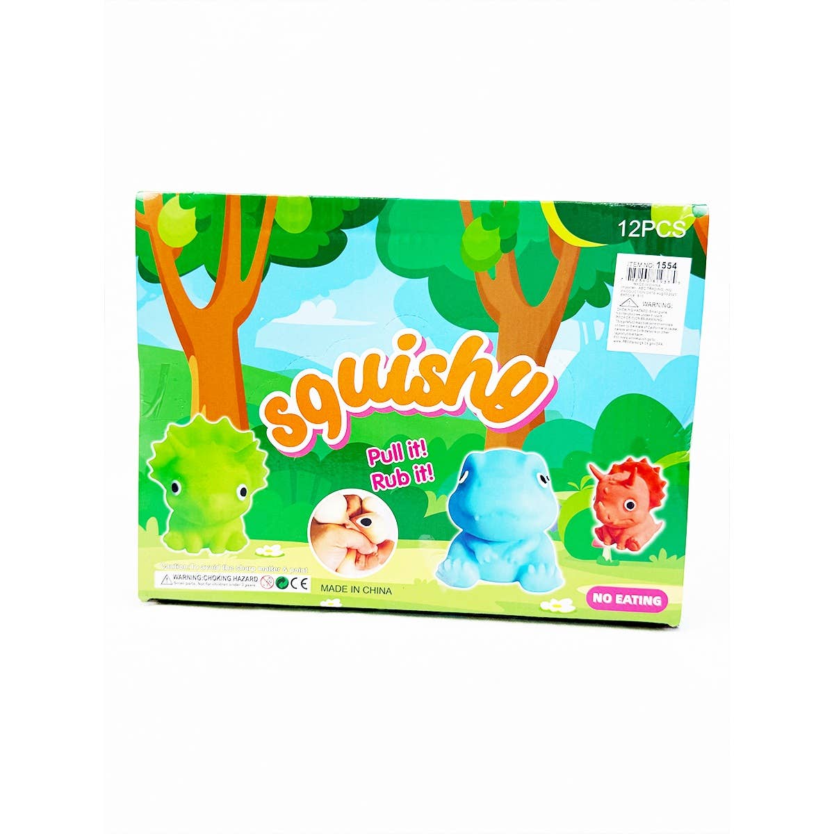 MIX COLOR Dinosaur Squishy Toy for wholesale on Faire6