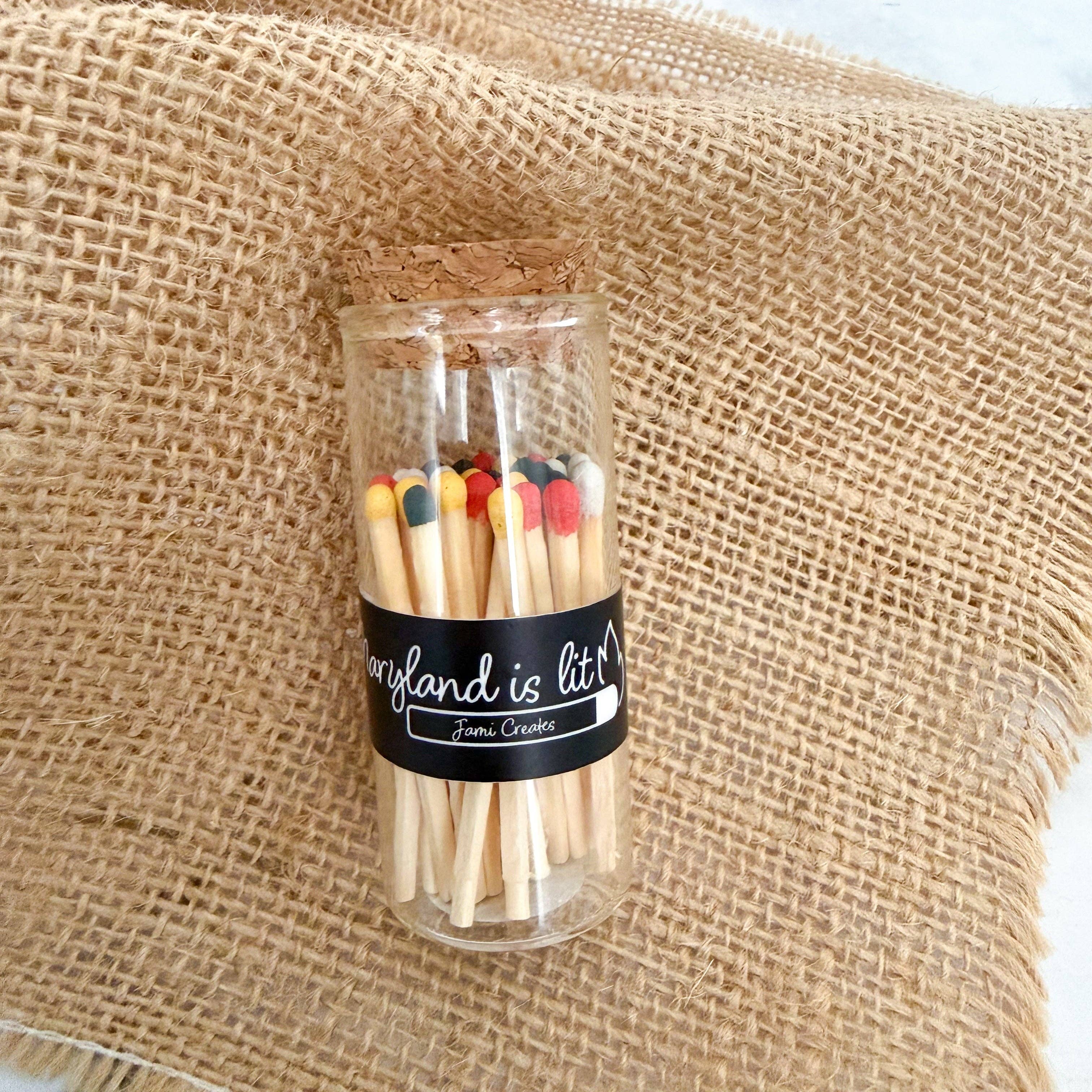 Jami Creates - Wholesale Match Holder - Maryland Is Lit Matchstick Holder5