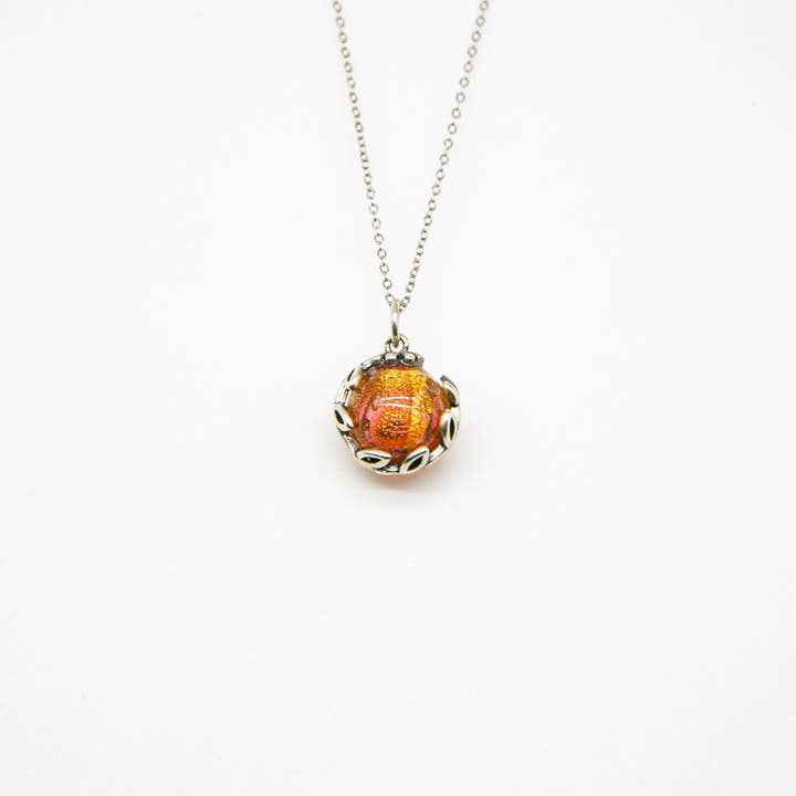 Amrita Court Essential Oils and Aromatic Homeware - Wholesale Pendant/Charm Necklace - Gift Box - Aroma Necklace Murano Planet + Purify Oil Blend21