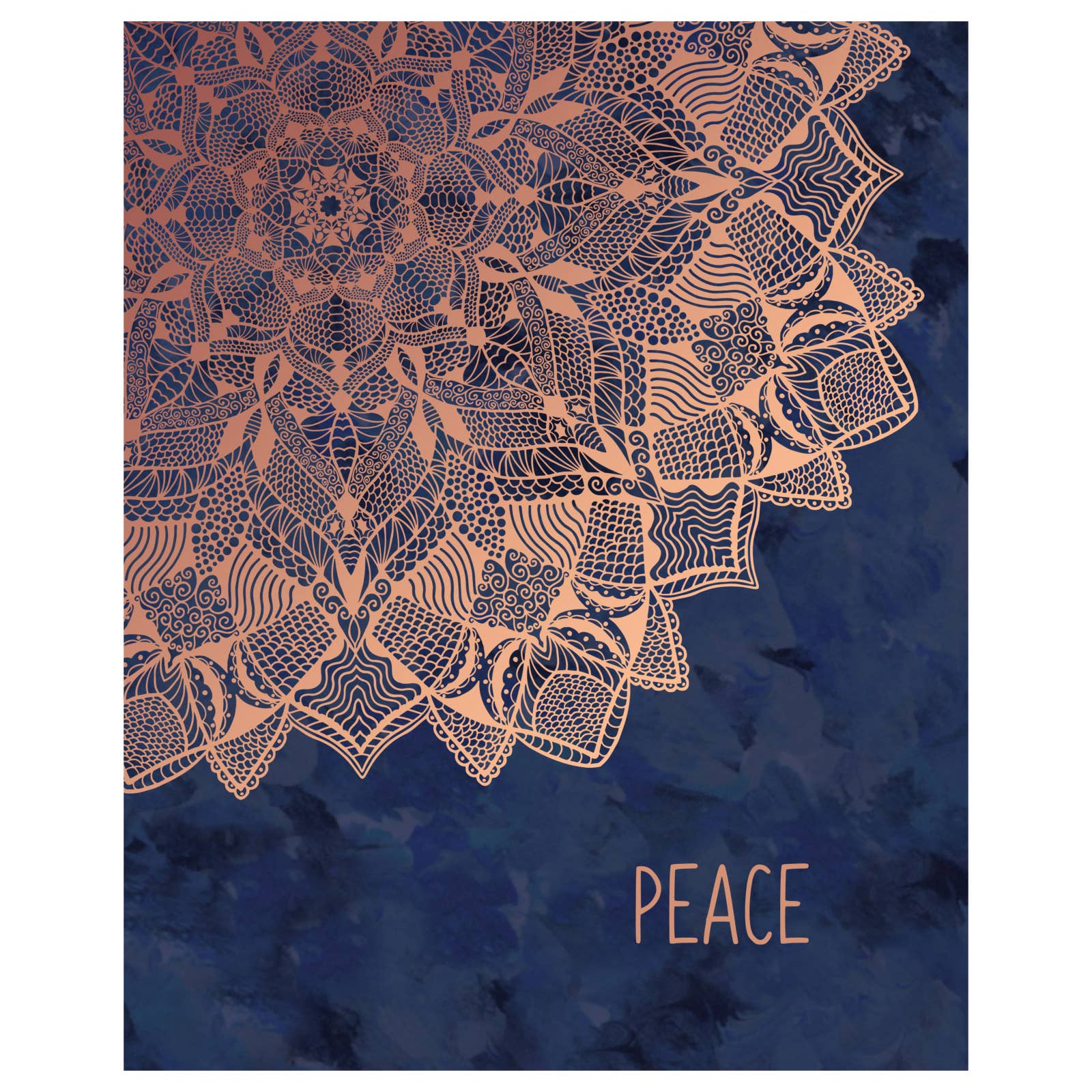 B.Goods Designs - Wholesale Art Print - Peace Mandala Art Print1