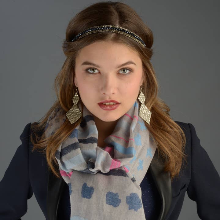 PHOCEA SCARF - 100% COTTON and other Purchase Wholesale farina di pesce. Free Returns & Net 60 Terms on Faire trending on Faire.