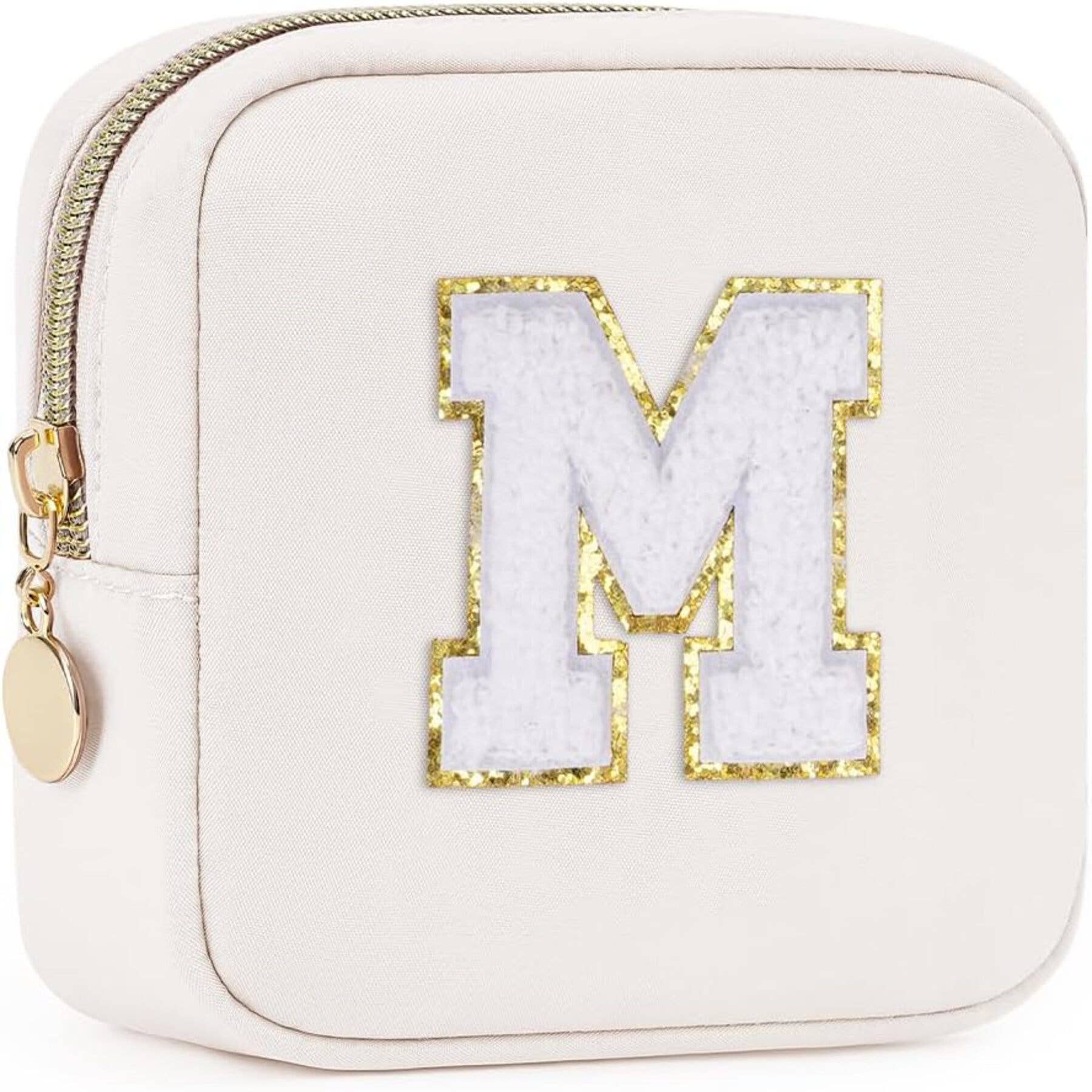 wandf – Großhandel Schmink-/Kosmetiktasche – Personalisierte Monogramm-Tasche Mini Initialen Schminktasche39