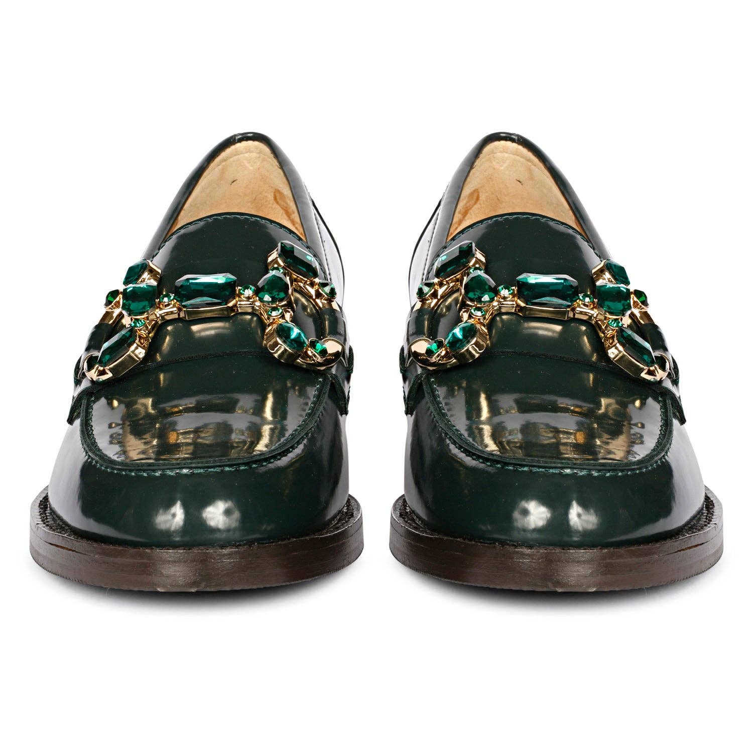 VERT Saint G - Chaussures Livia Loafers en vente sur Faire4