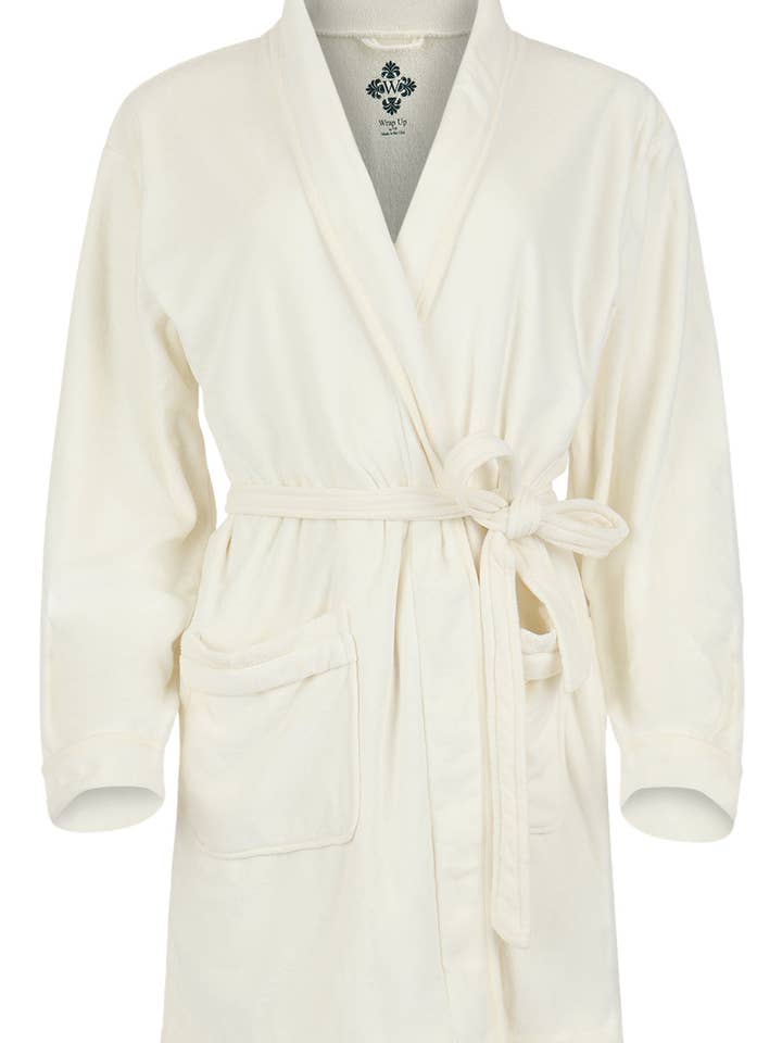 Wrap Up by VP - Wholesale Robe - Women's - Bride Ring Short Robe1