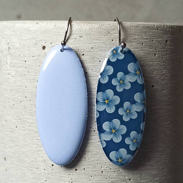 Fibbie reversibili Chinon - motivo floreale 1212 per la vendita all'ingrosso da parte di une Hirondelle sous le Tilleul