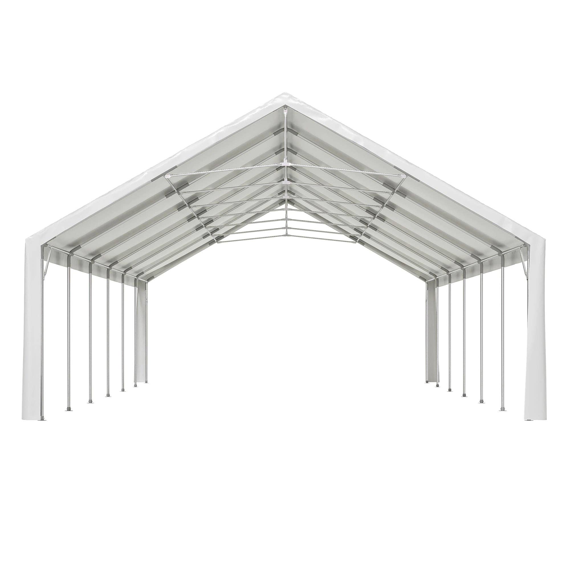 39F Inc. - Vente Tente - Tente de fête robuste 20x40FT avec sacs et parois latérales6