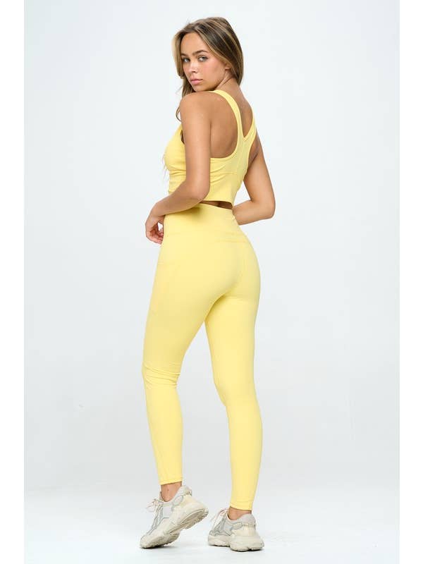 otos active - Wholesale Sports Bra - Women's - Deep V Drawstring Sports Bra Buttery Soft Fabric3