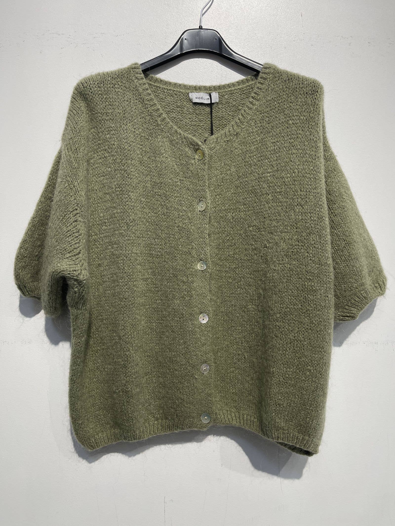 NOELINE - Wholesale Cardigan - Women's - Kid mohair and wool vest 75297