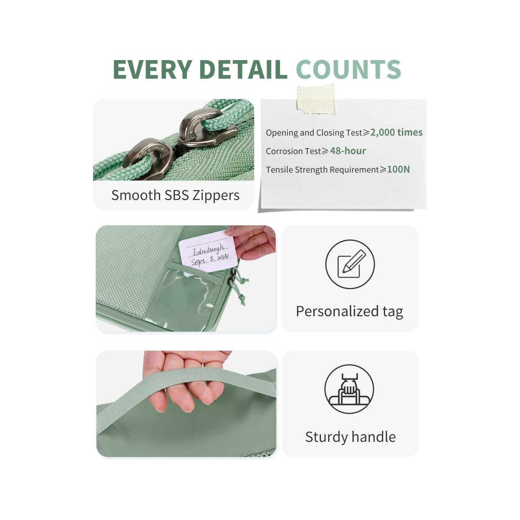 wandf – Engroshandel Pakkeemballage – 6 stk. kuffertorganisatorposer med mærke til rejsetilbehør47