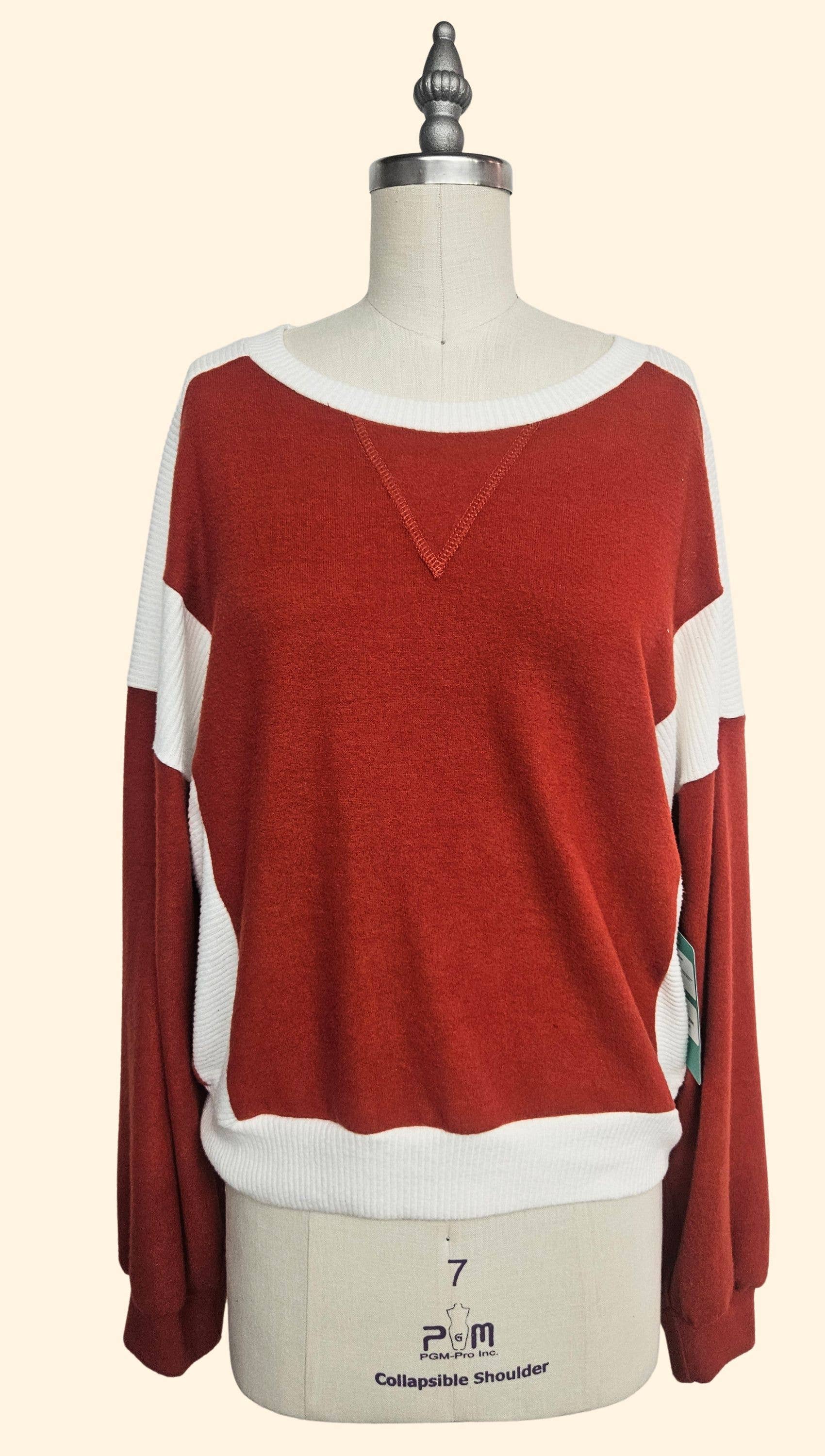 P.S Kate - Wholesale Sweatshirt - Women's - Long sleeve Pullover 726010