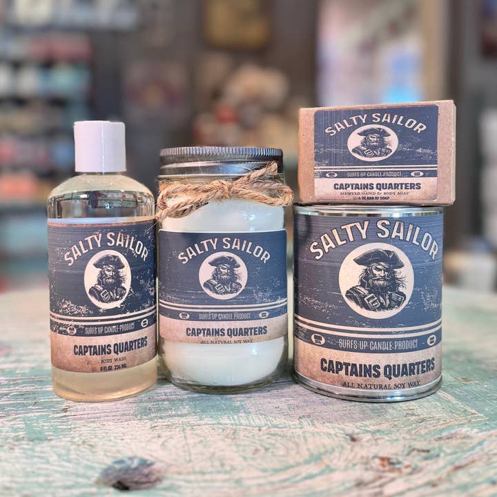 Captain's Quarters - Collection Salty Sailor pour la vente par Surfs Up Candle