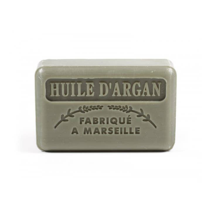 Au Savon de Marseille - Vente Pains de savon - Huile d'argan - Savon français au beurre de karité bio 125g1