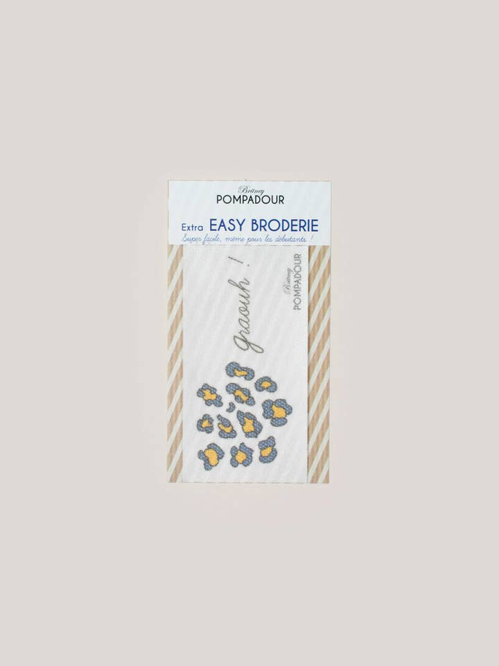 Refill Easy Embroidery - Graouh for wholesale by Britney Pompadour - Broderie - Embroidery kit