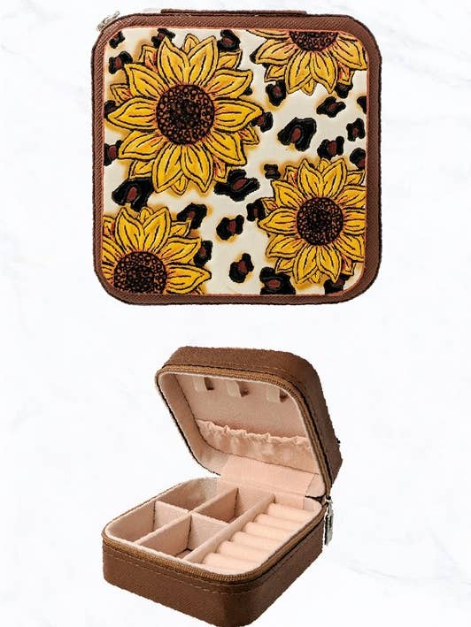 Caixa de Jóias Girassol por atacado de Suzie Q USA