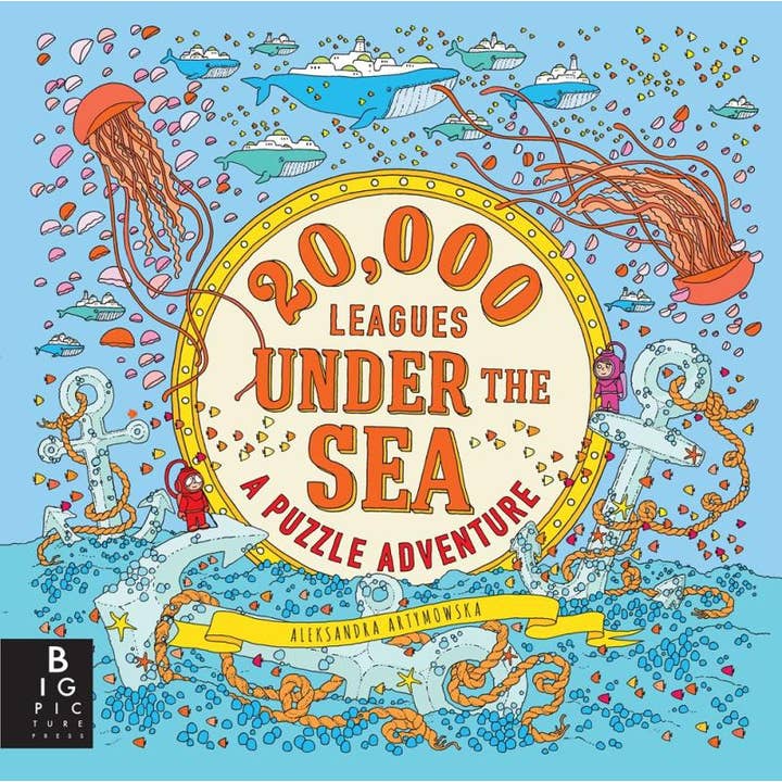 20,000 Leagues Under the Sea: A Puzzle Adventure for wholesale by Microcosm Publishing & Distribution
