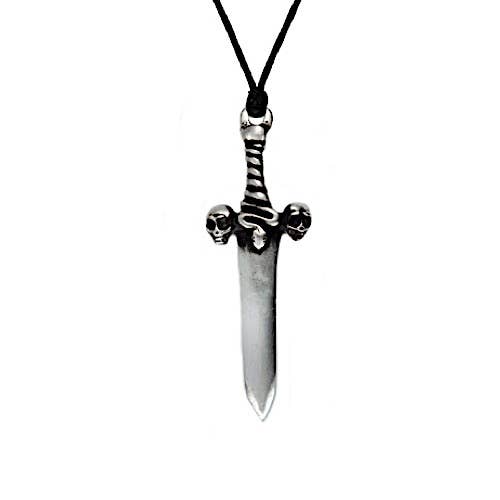 Gothic Pewter Necklace 14 - (USA-DDP) for wholesale by Myth & Magik - Silver Jewellery Cavern Wholesale