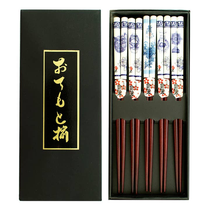 Original Source - Wholesale Chopsticks - Blue & White – Wood Chopsticks