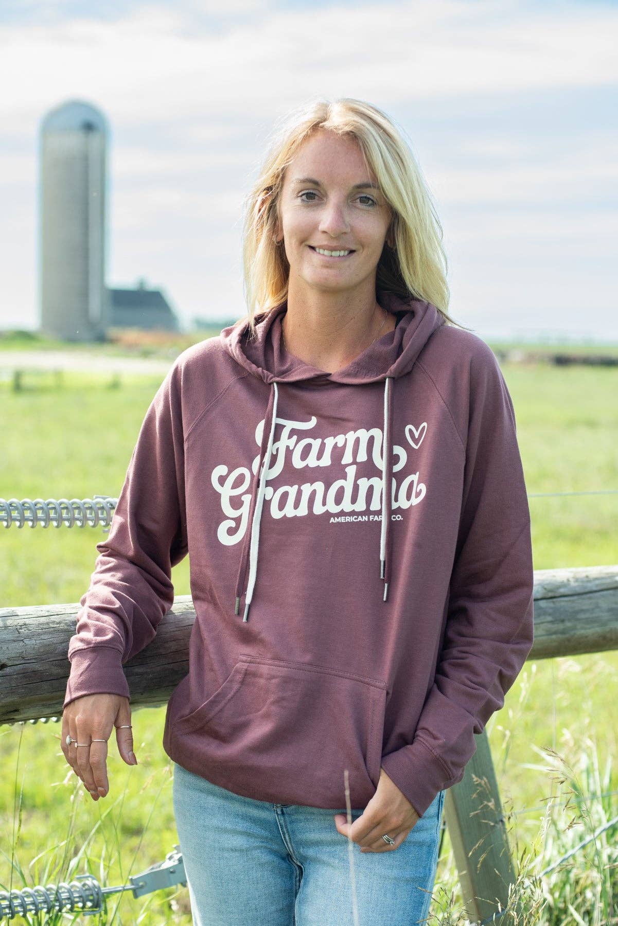 American Farm Company - Wholesale Hoodie - Women's - Western 'Farm Grandma' Graphic Women's Hoodie
