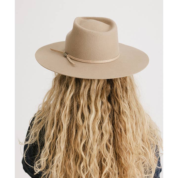 Gigi Pip – Fedora - Mulher por atacado – Emery Teardrop Fedora17