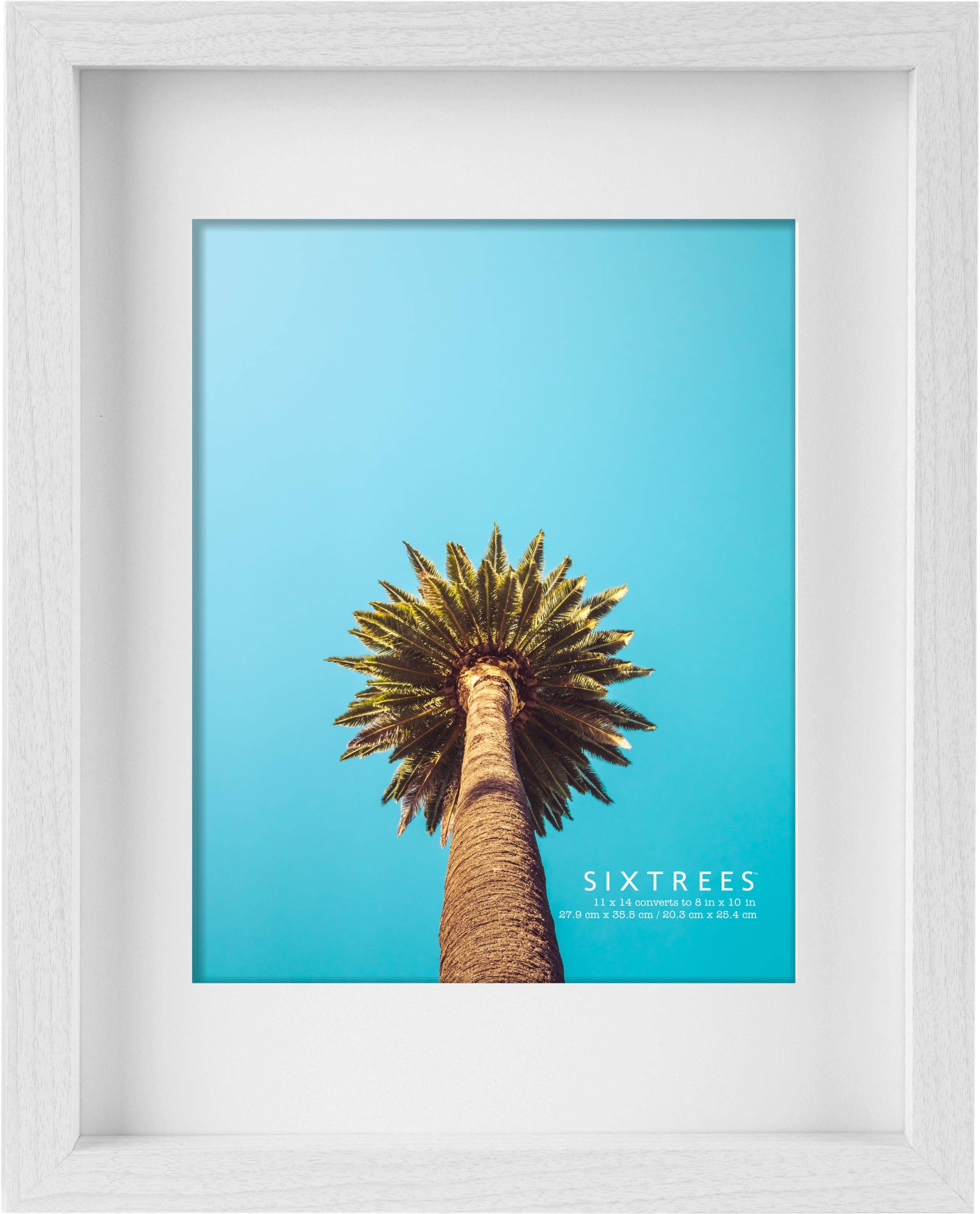Sixtrees - Wholesale Picture Frame - Ethan Wood Matted Picture Frame - 11X14 or 16X20 - Multiple2