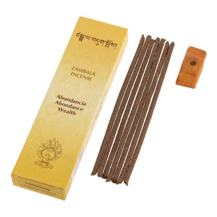 Incenso tibetano Zambala - Prosperidade por atacado de Casa Lotus