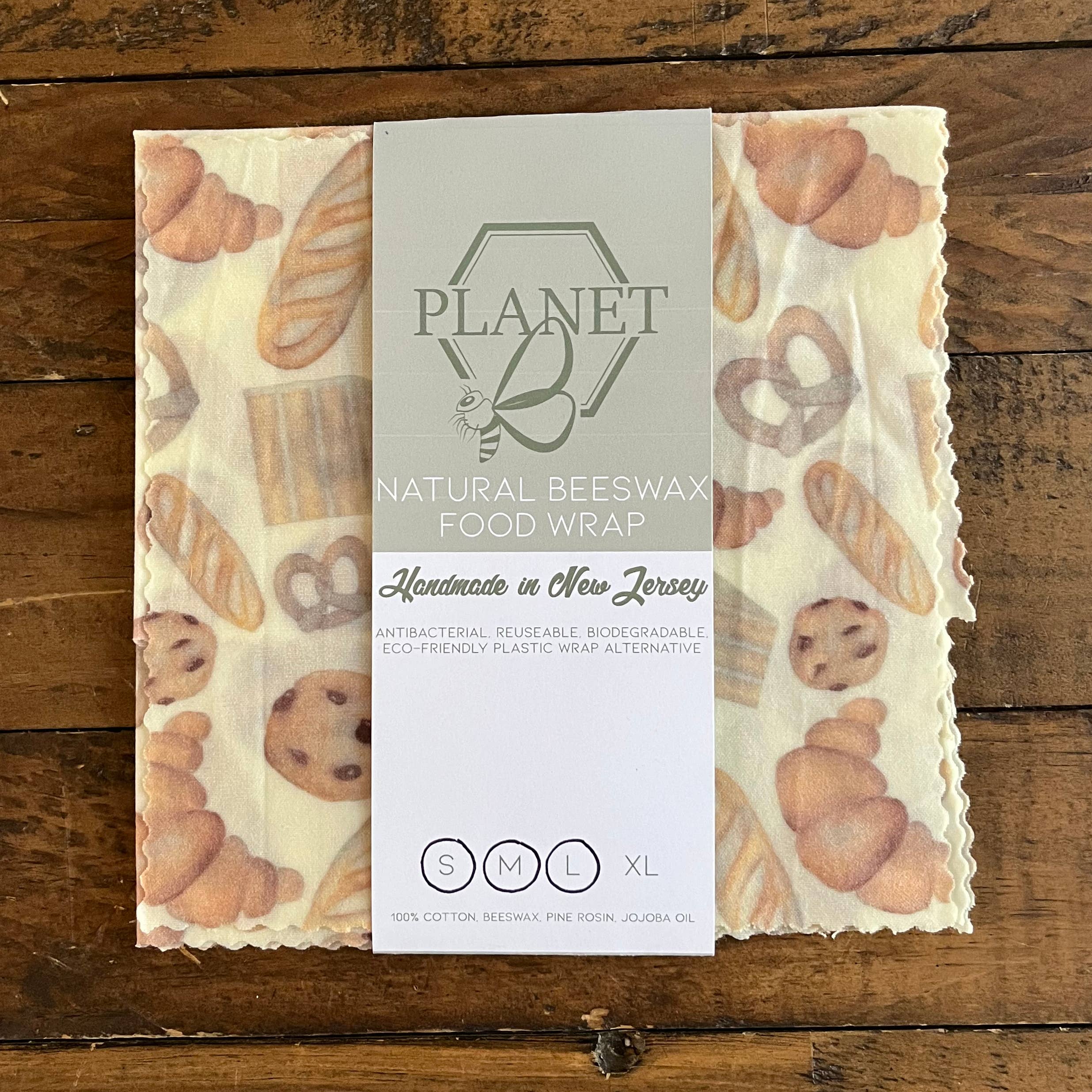 Planet B, Inc. – Großhandel Verpackung/Beutel zur Aufbewahrung von Lebensmitteln – Bienenwachstücher - Bäckerei3