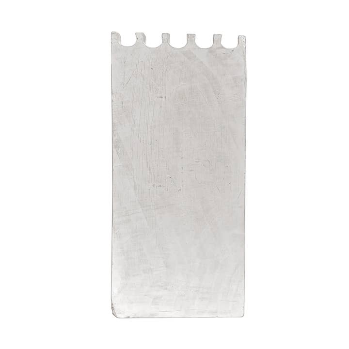 Wooden Necklace Display - Narrow Multi Necklace White 12" for wholesale by Anju Jewelry