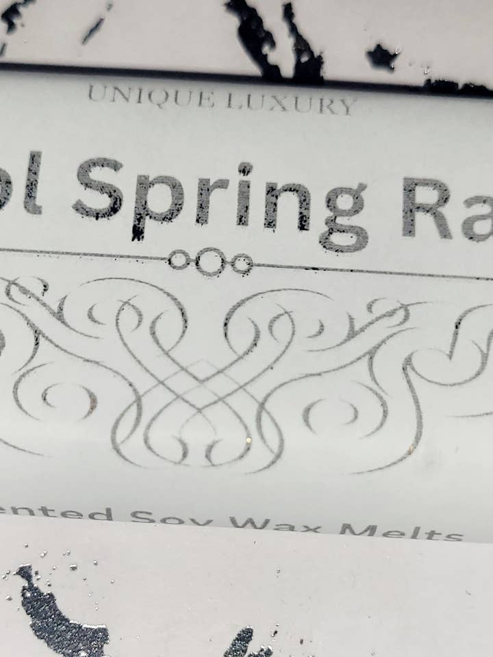 Fresca pioggia primaverile per la vendita all'ingrosso da parte di Unique luxury candle bar