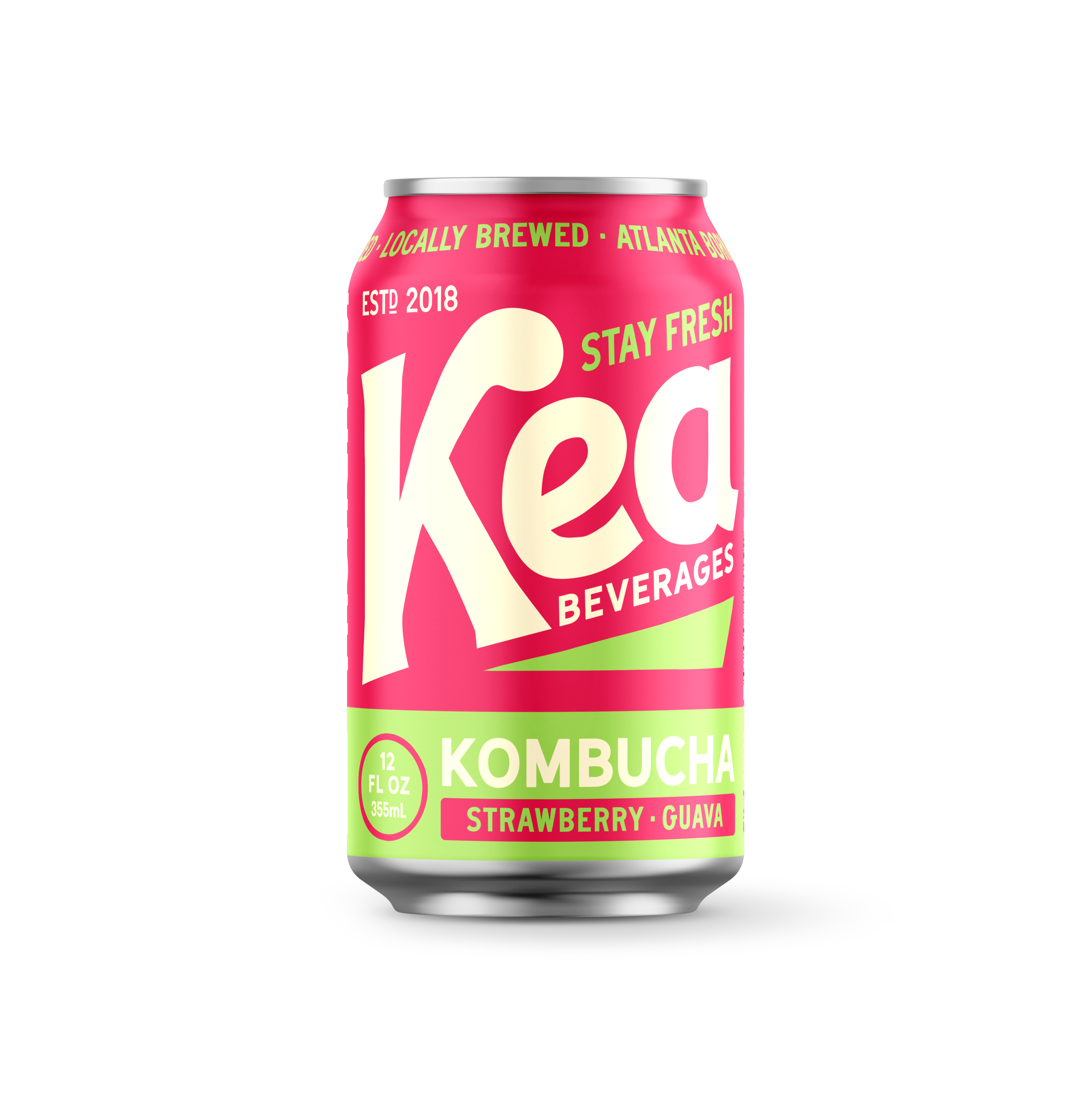 Kea Beverages - Wholesale Kombucha - Strawberry Guava Kombucha4