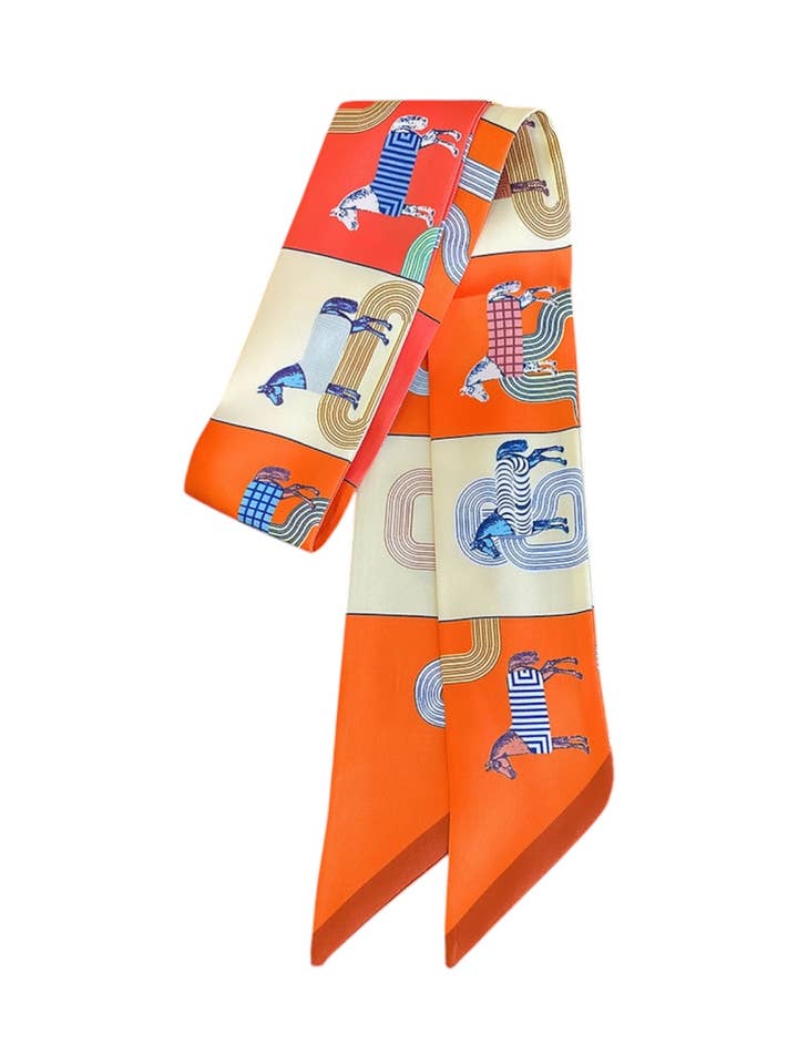 Hest Twilly - Orange for engroshandel hos KMs GEMs