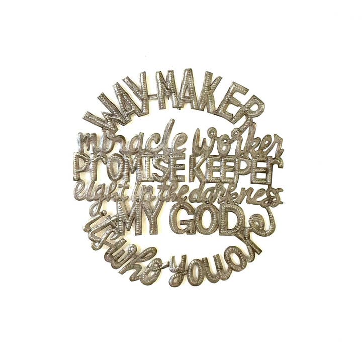 Waymaker - Tour pour la vente par Haiti Fair Trade- Papillon Marketplace