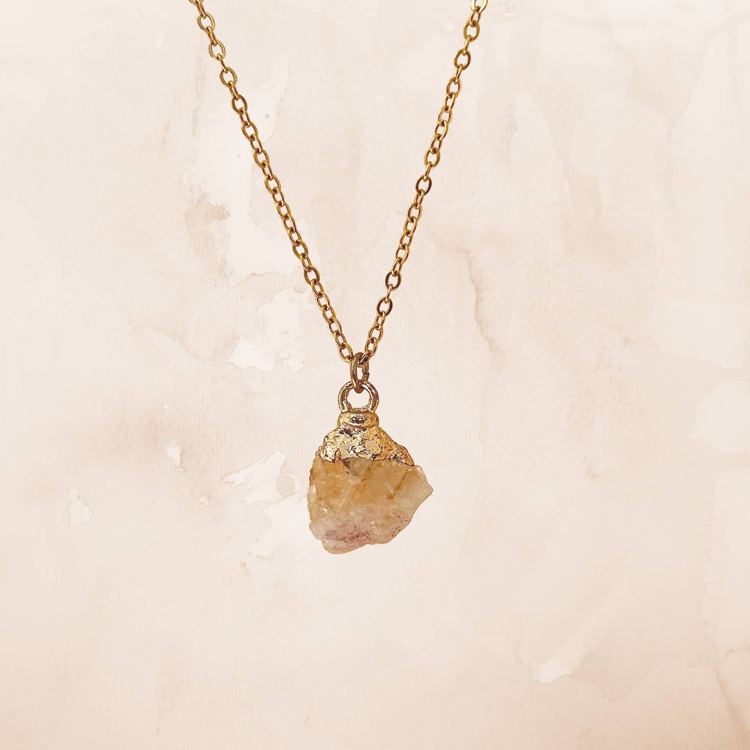 LilAryenne | Jewelry & Suncatchers - Venta al por mayor Collares con colgantes/abalorios - Collar de Cristal en Bruto - Regalo Espiritual de Acero Inoxidable17