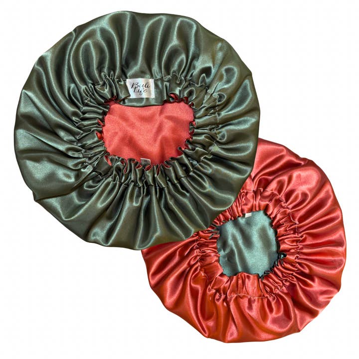 Olivengrøn & Rust Vendbar Hætte for engroshandel hos Buli Life