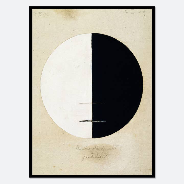 Hilma af Klint Buddhas Standpoint in the Earthly Life HK24 for wholesale by Sugar & Canvas