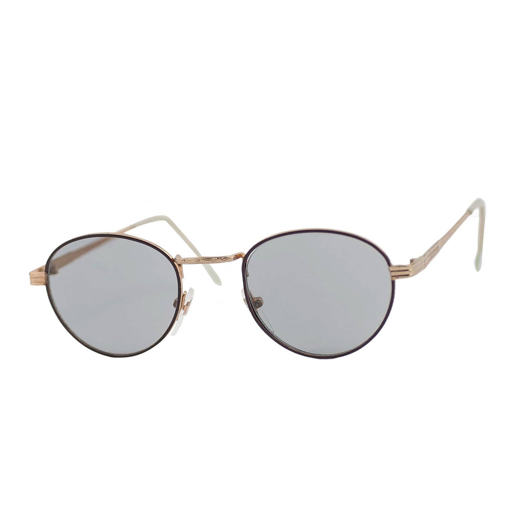Brillies Sunglasses - Vente Lunettes de soleil – unisexe - Lunettes de soleil rondes années 90 « Devin »1