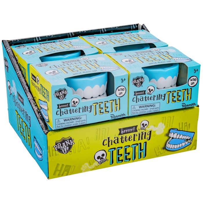 Toysmith - Wholesale Toy Set - Kids - Prank U! Chattering Teeth2