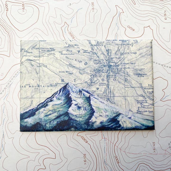Final Switchback by Katie Jeanne Reim - Wholesale Magnet - Oregon Wilderness Magnets5
