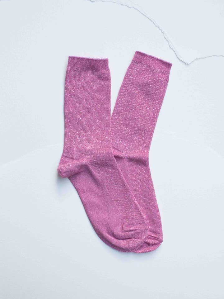 Tiepology - Wholesale Socks - Women's - Modal Blend Glitter Socks2