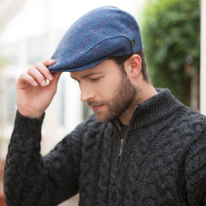 Mucros Weavers - Wholesale Newsboy/Schoolboy Hat - Men's - Trinity Cap 110