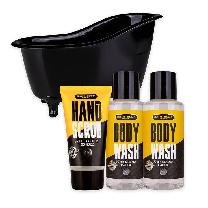 Accentra - Wholesale Bath & Body Set - Men's - Gift Set for Men Bath & Body Toolkit