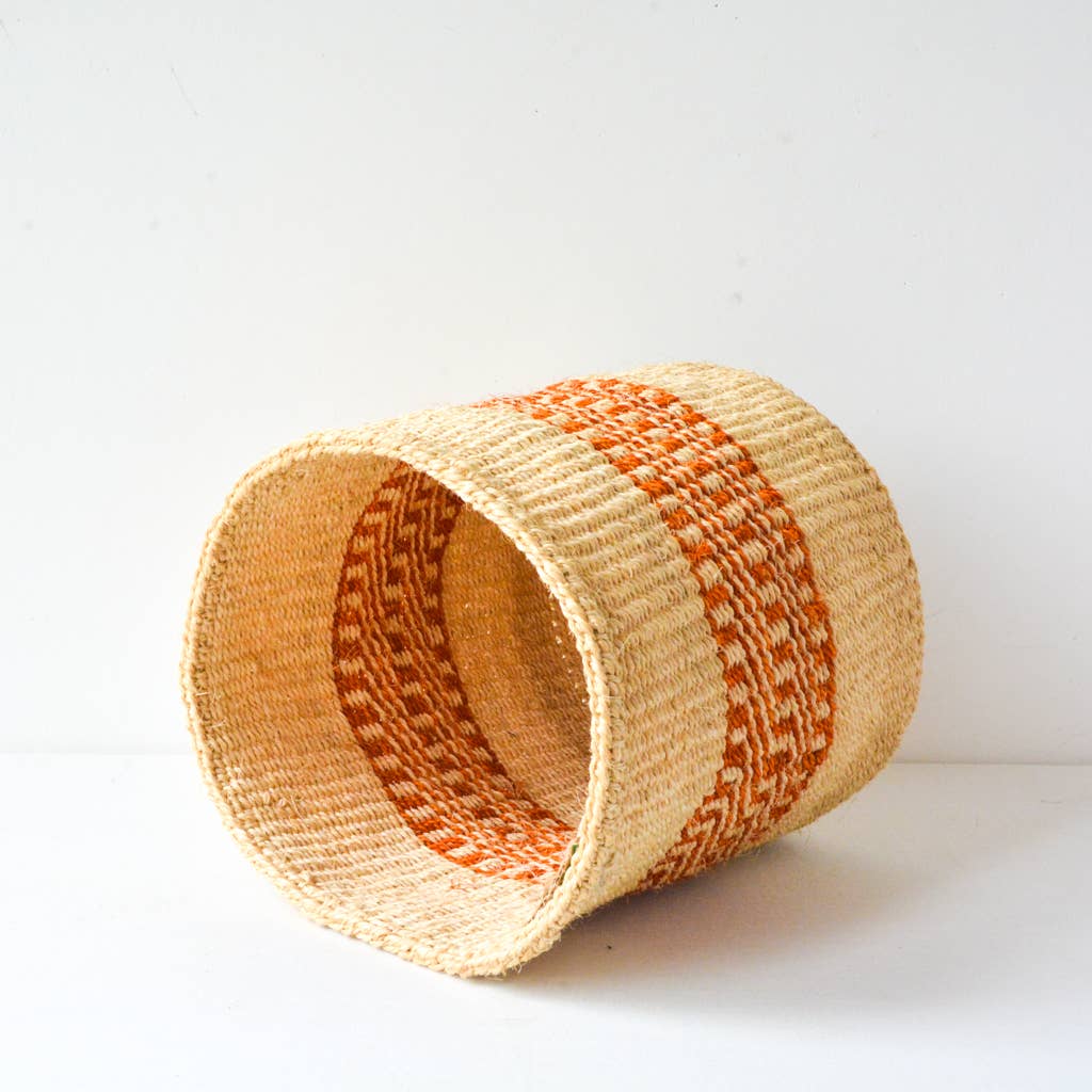 Crafts by Solid - Wholesale Basket - Handwoven Sisal Baskets - Colourful hues - XXS - XXL60