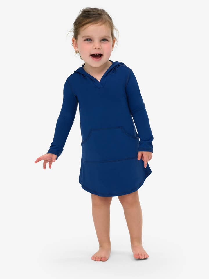 PEUTER HOODIE JURK (1009T) voor wholesale door BloqUV