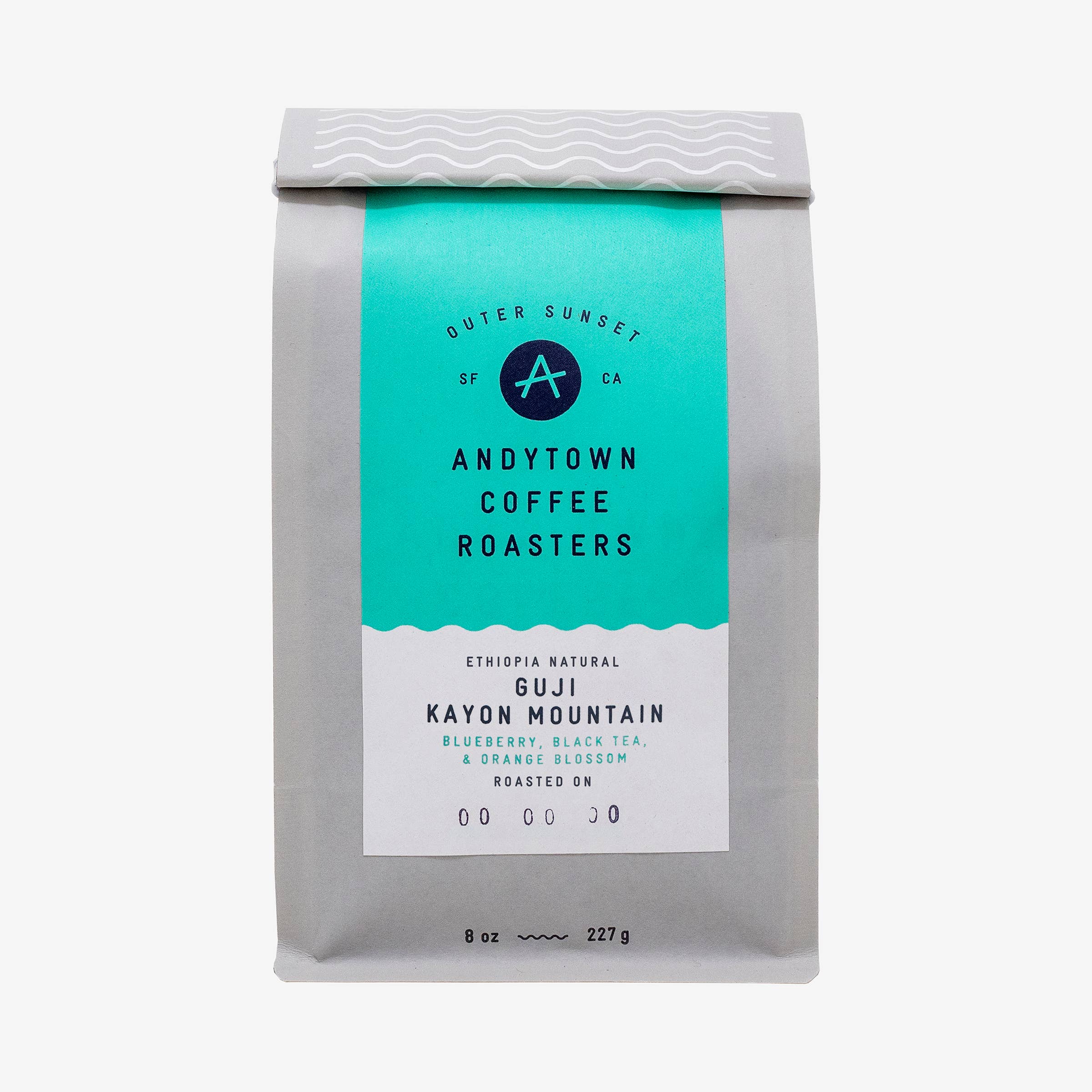 Andytown Coffee Roasters - Wholesale Coffee Beans - Ethiopia Natural Guji Kayon Mountain 8oz Retail Bags