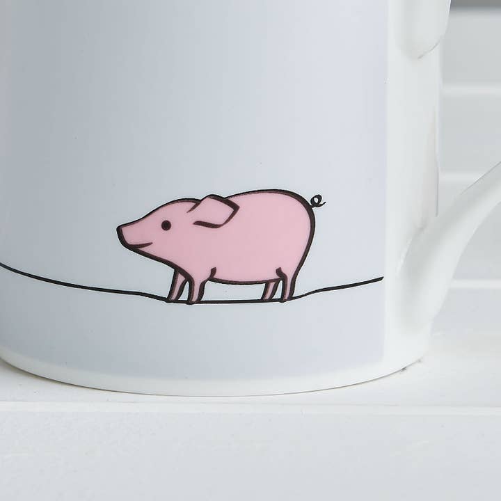 Jin Designs - Wholesale Coffee Mug - Pig Mug1